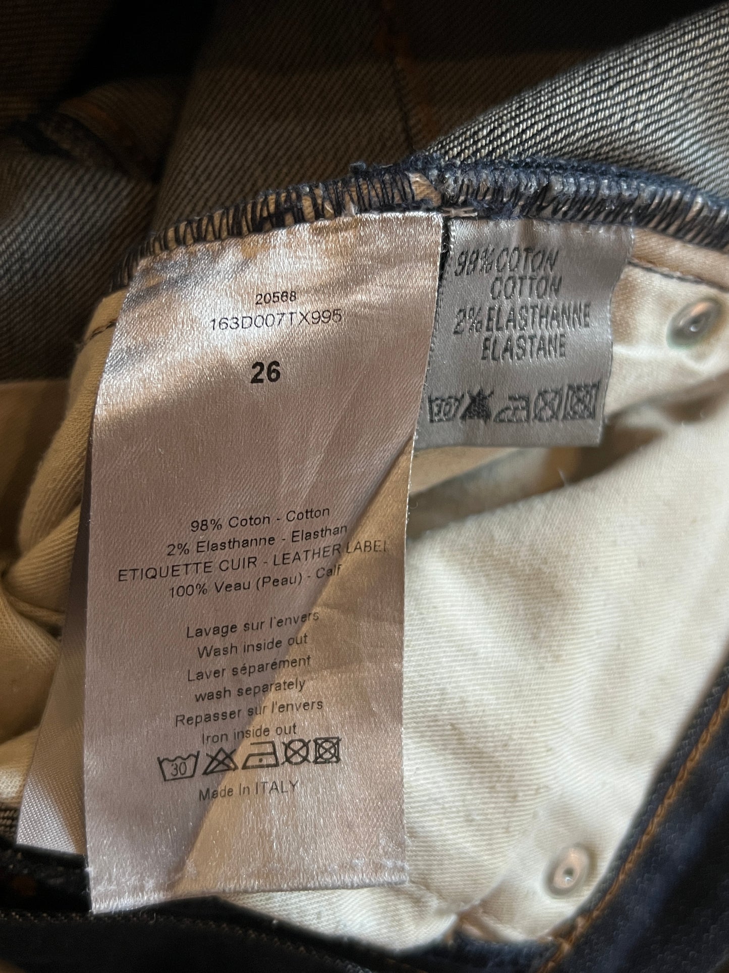 DIOR HOMME SS2011 JAKE DENIM