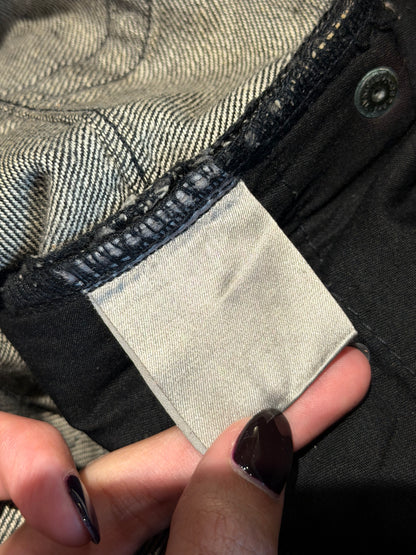 DIOR HOMME SS2004 "STRIP" WAXED DENIM