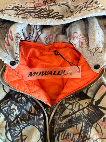 MOWALOLA GRAFFITI REVERSIBLE BOMBER M