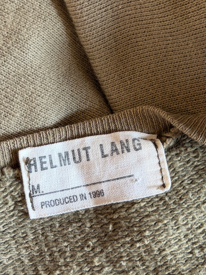 HELMUT LANG 1996 MILITARY PATCH SWEATSHIRT