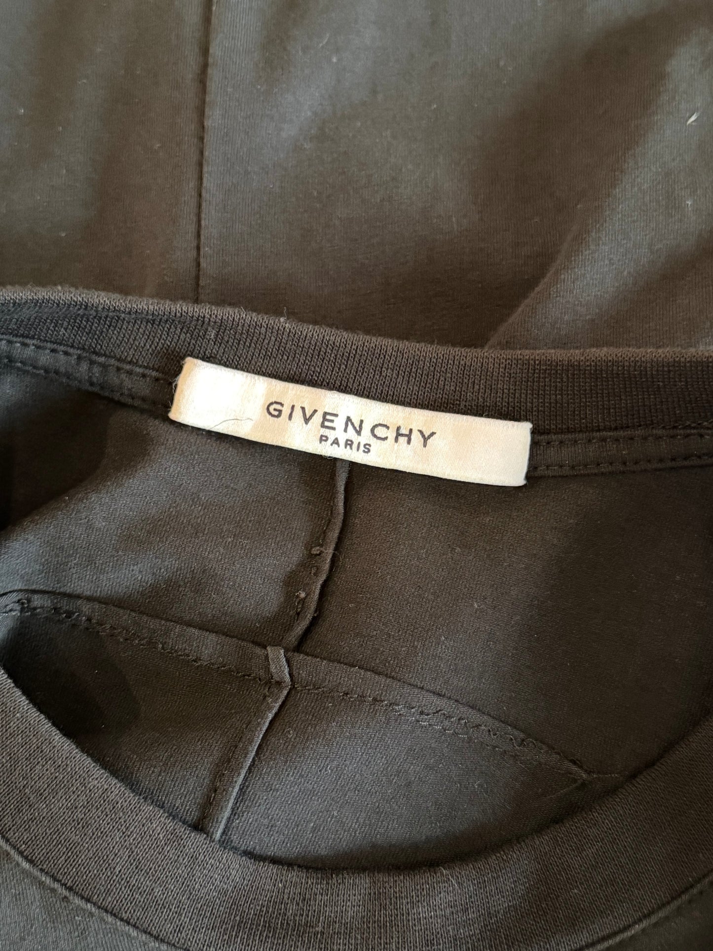 GIVENCHY 2015 MADONNA SHARK JAW SPLIT TEE