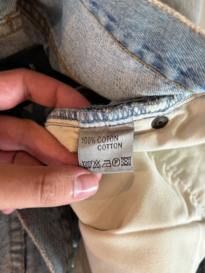 DIOR HOMME SS2006 CRASH DENIM JEANS