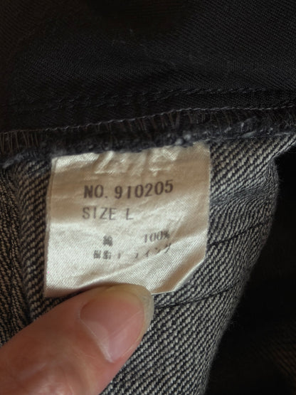 YASUYUKI ISHII FLARED CLAWMARK DENIM