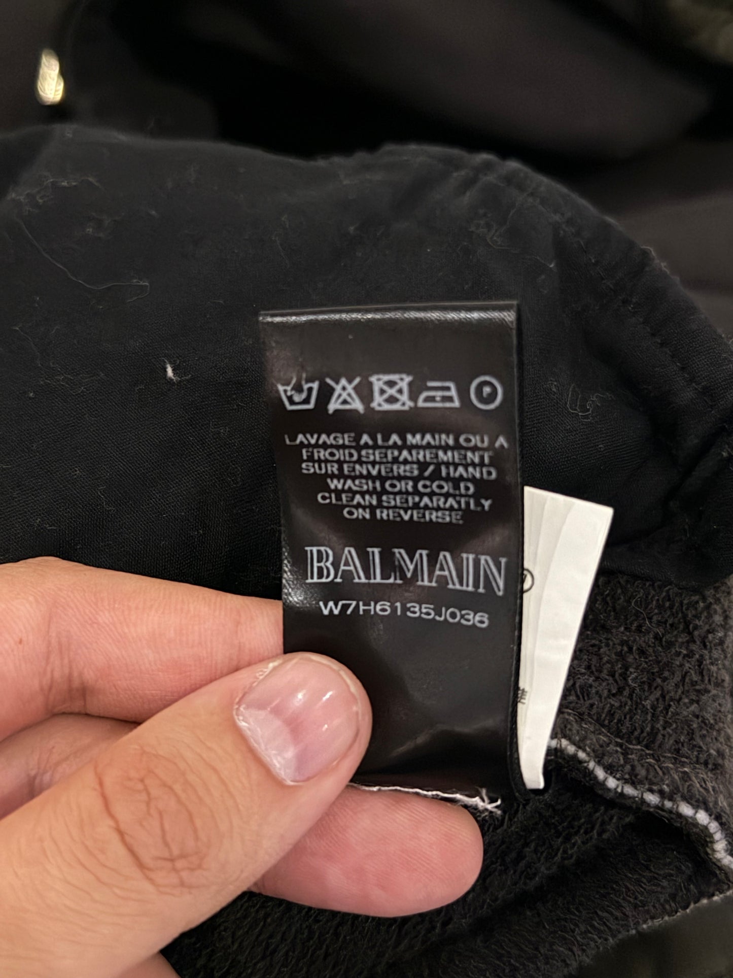 BALMAIN 2010 OBSCURE CAMO ZIP UP HOODIE