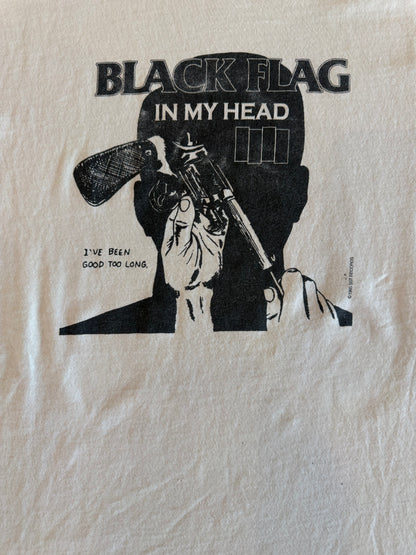 VINTAGE BLACK HEAD IN MY HEAD TEE