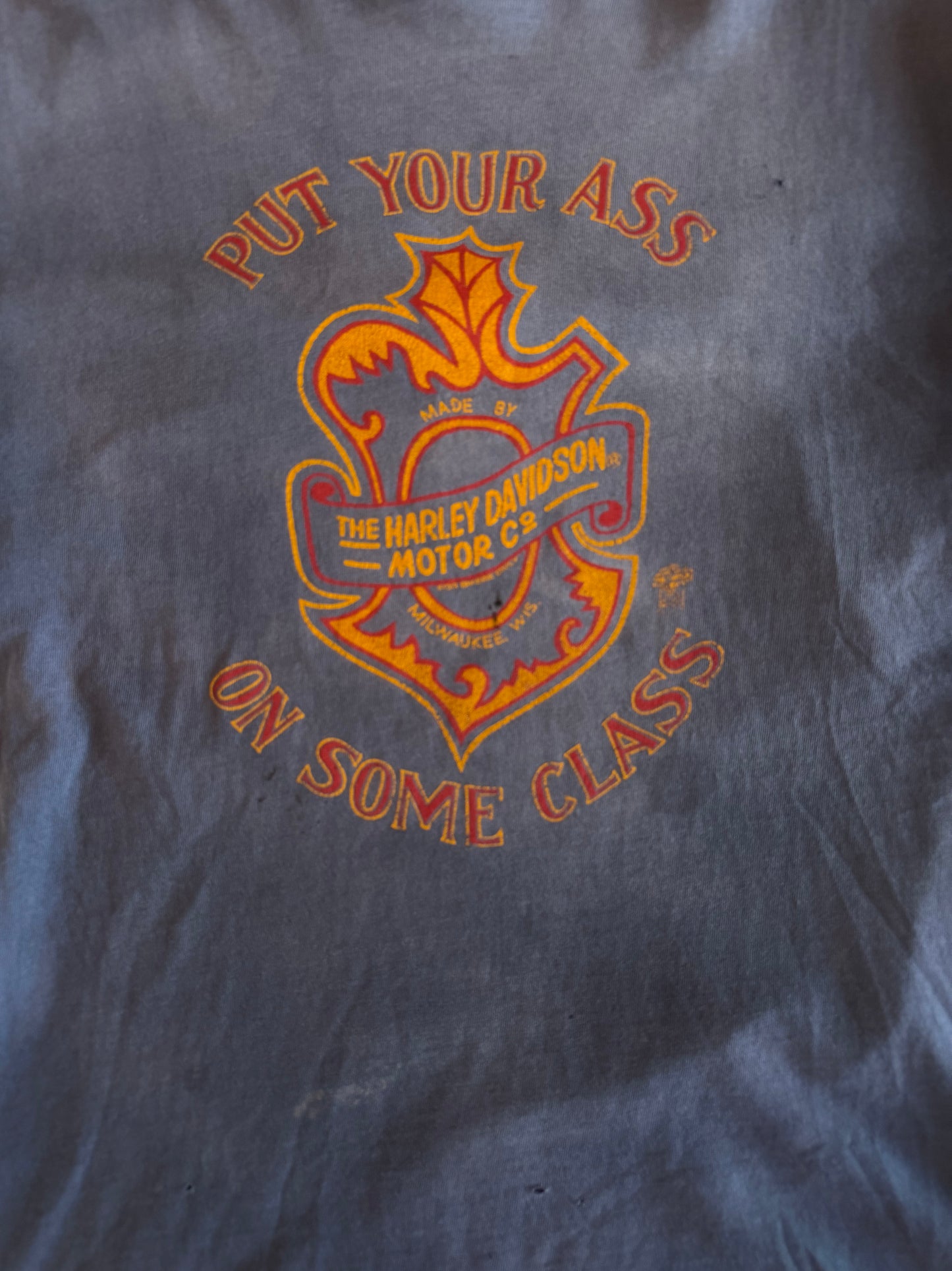 VINTAGE 80'S HARLEY DAVIDSON CHICAGO TEE