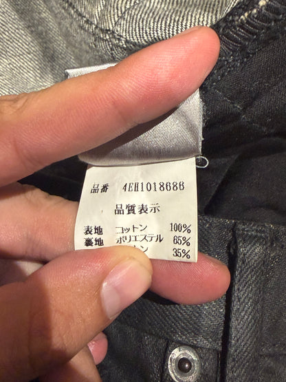 DIOR HOMME SS2004 "STRIP" WAXED DENIM