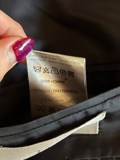 DIOR HOMME AW2007 "NAVIGATE" WOOL BLAZER