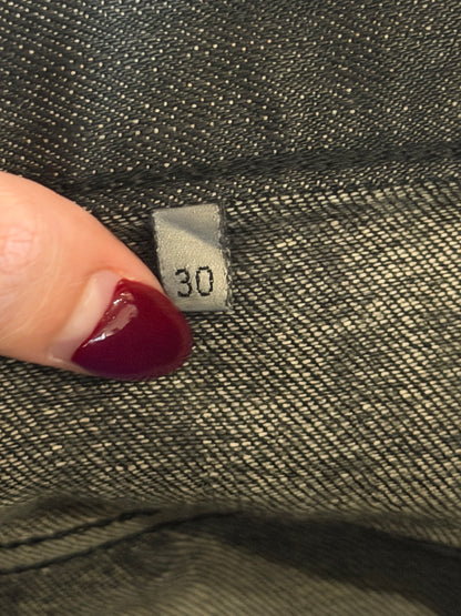 DIOR HOMME AW2008 NIGHTFALL WAXED DENIM