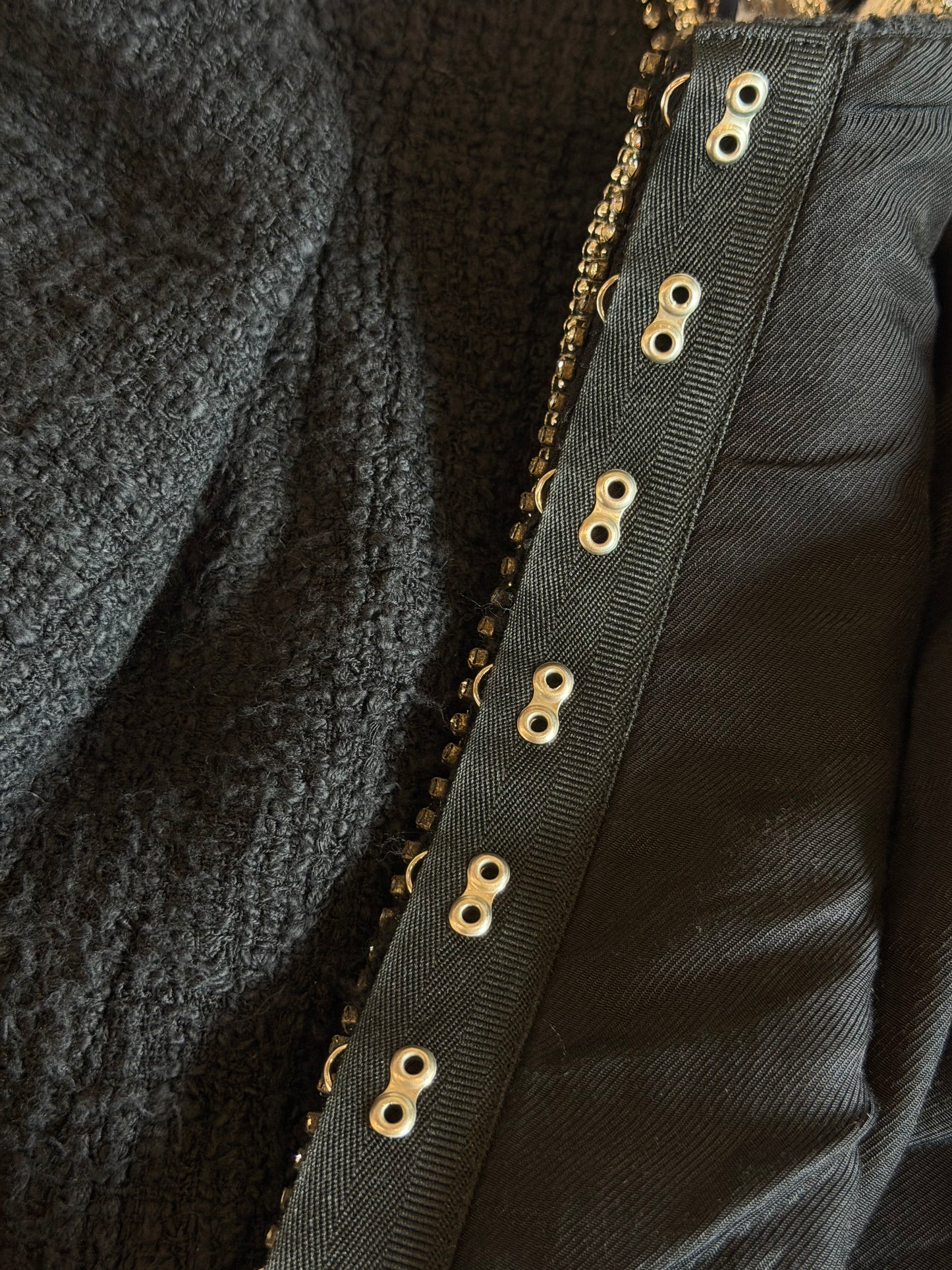 BALMAIN SS2009 RUNWAY EMBELLISHED TWEED JACKET