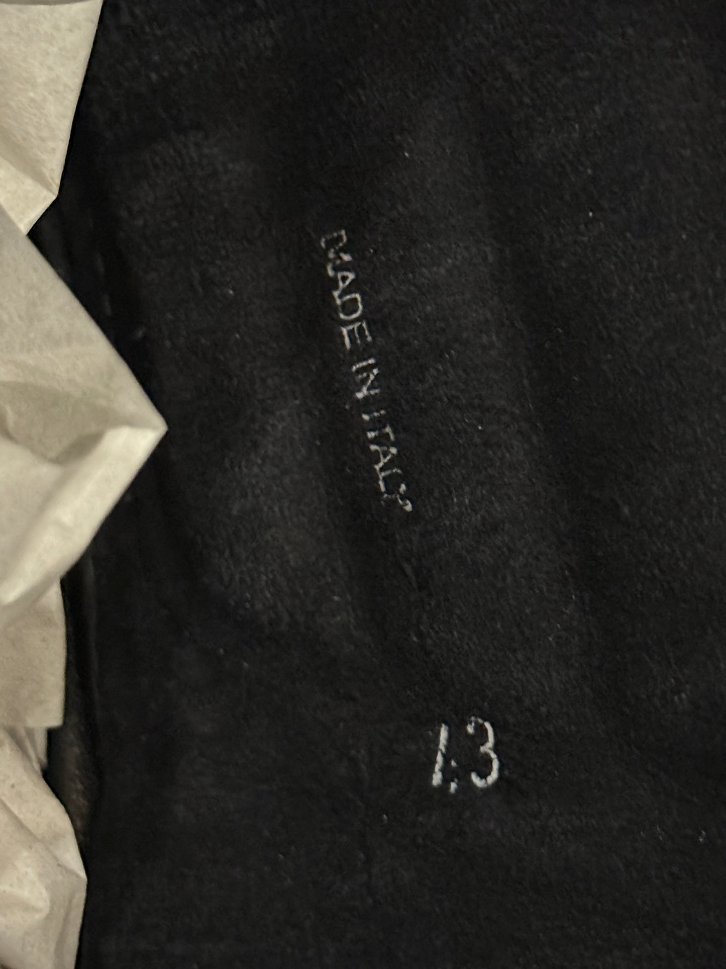 RICK OWENS FW2011 LIMO BLISTERED MOHAWK BOOTS