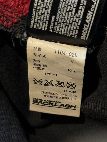 ISAMU KATAYAMA BACKLASH AW2010 IGUANA PATCH DENIM