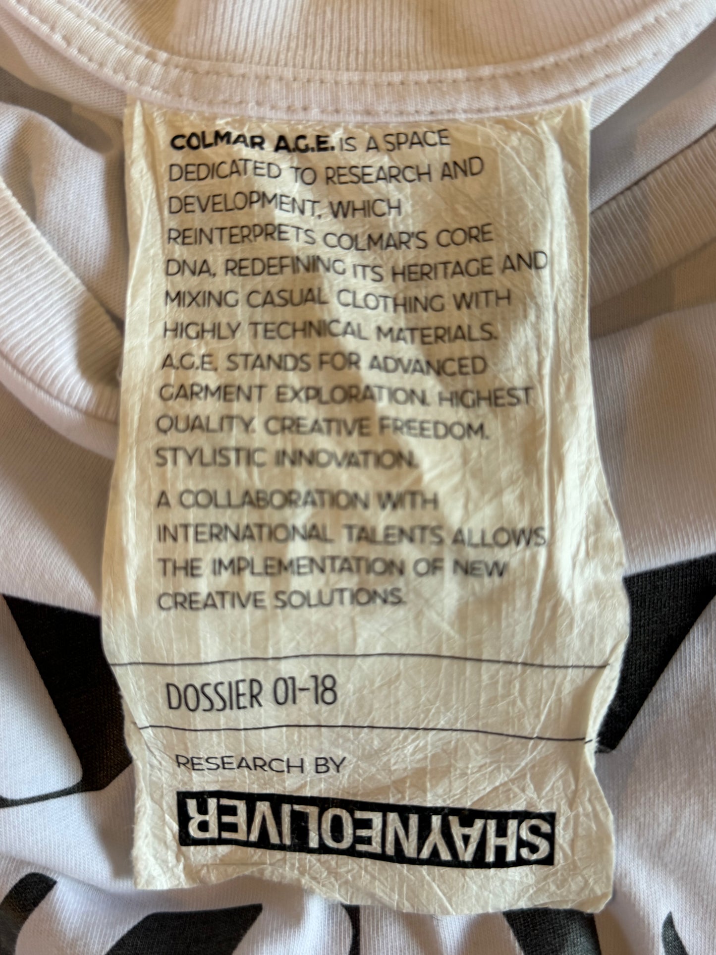 COLMAR BLACK LOGO TEE