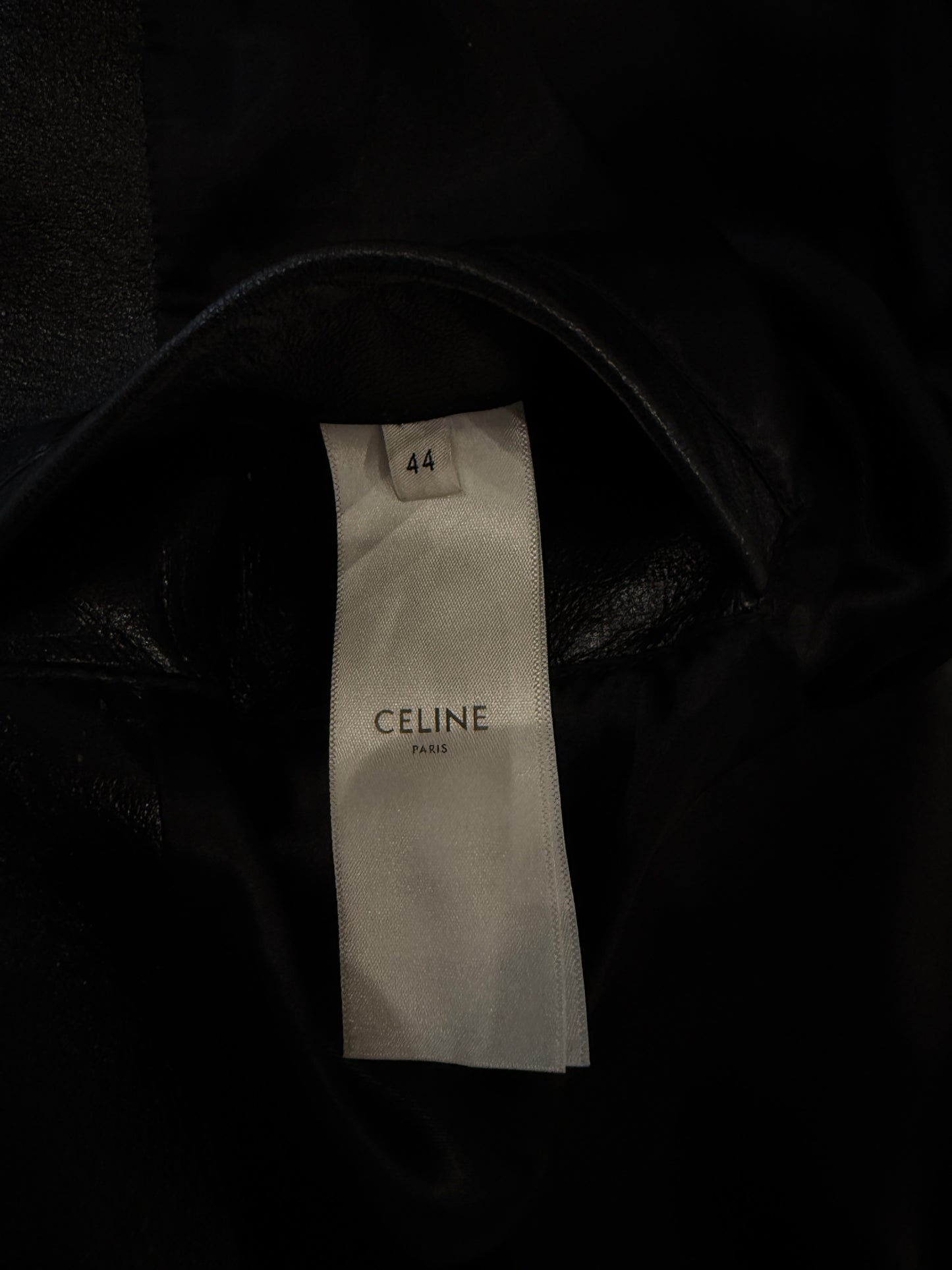 CELINE SS2020 PAUL LEATHER JACKET