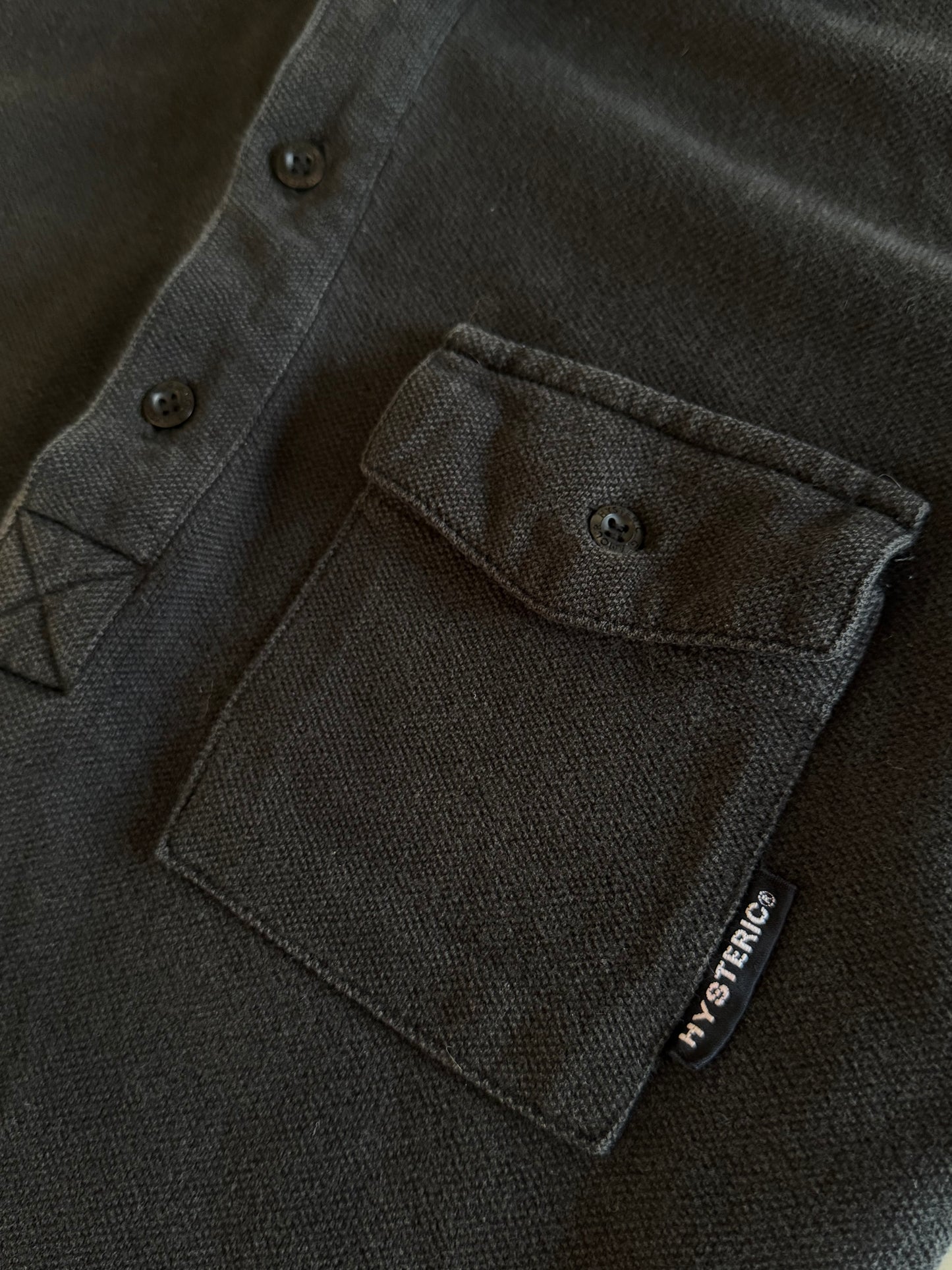 HYSTERIC GLAMOUR SKULL AND BONES POLO