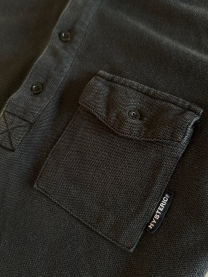 HYSTERIC GLAMOUR SKULL AND BONES POLO