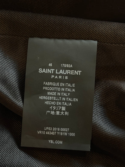 SAINT LAURENT FW2016 “PALLADIUM” SEQUINED BOMBER
