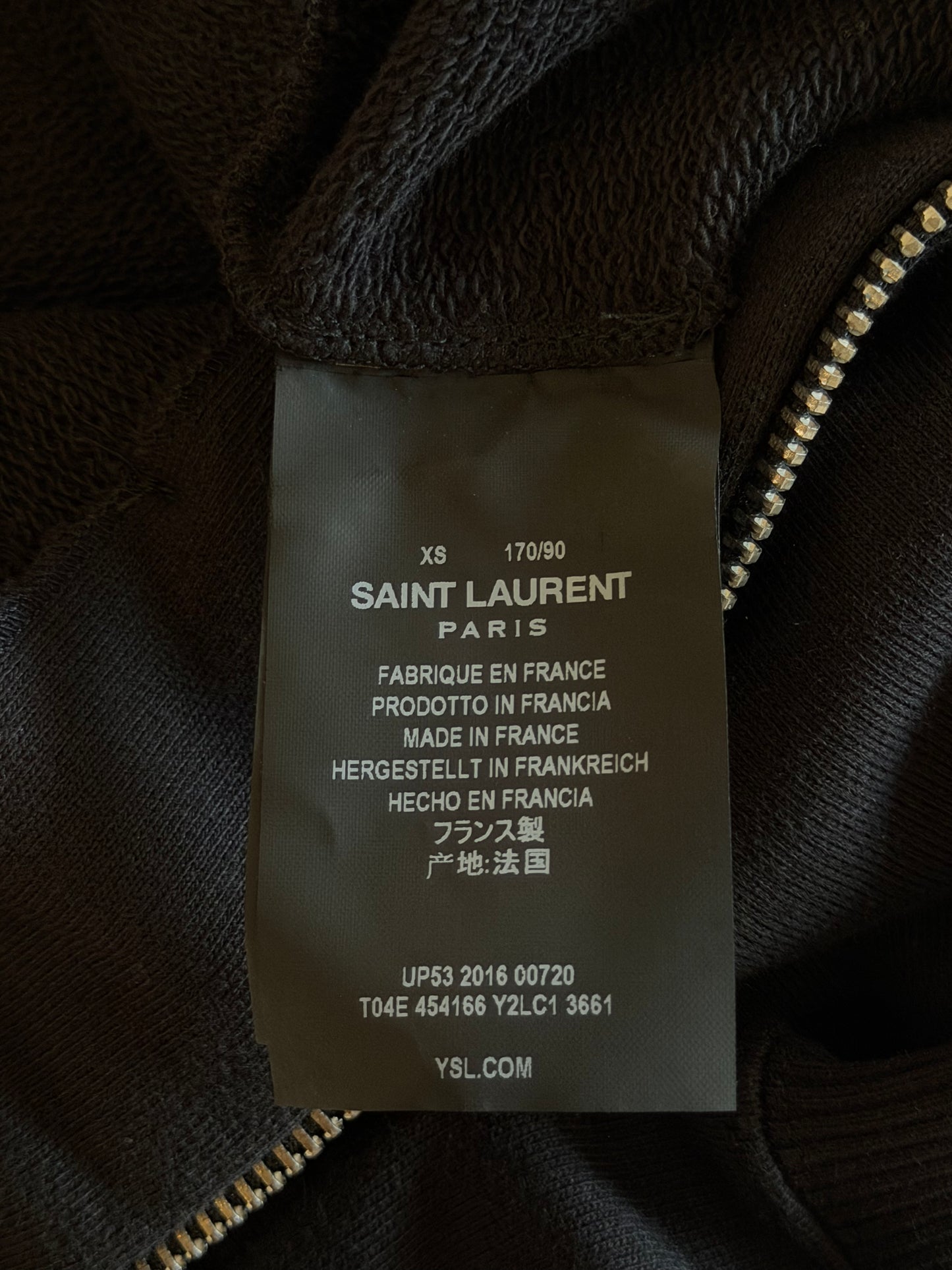 SAINT LAURENT SS2016 "SURF SOUNDS" SWEET DREAMS HOODIE