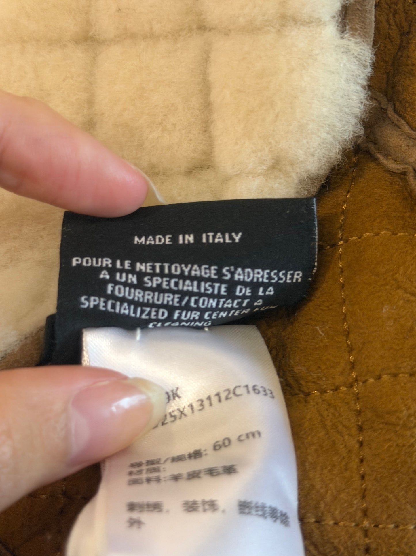 CHANEL 2023 QUILTED SUEDE SHEARLING TRAPPER HAT