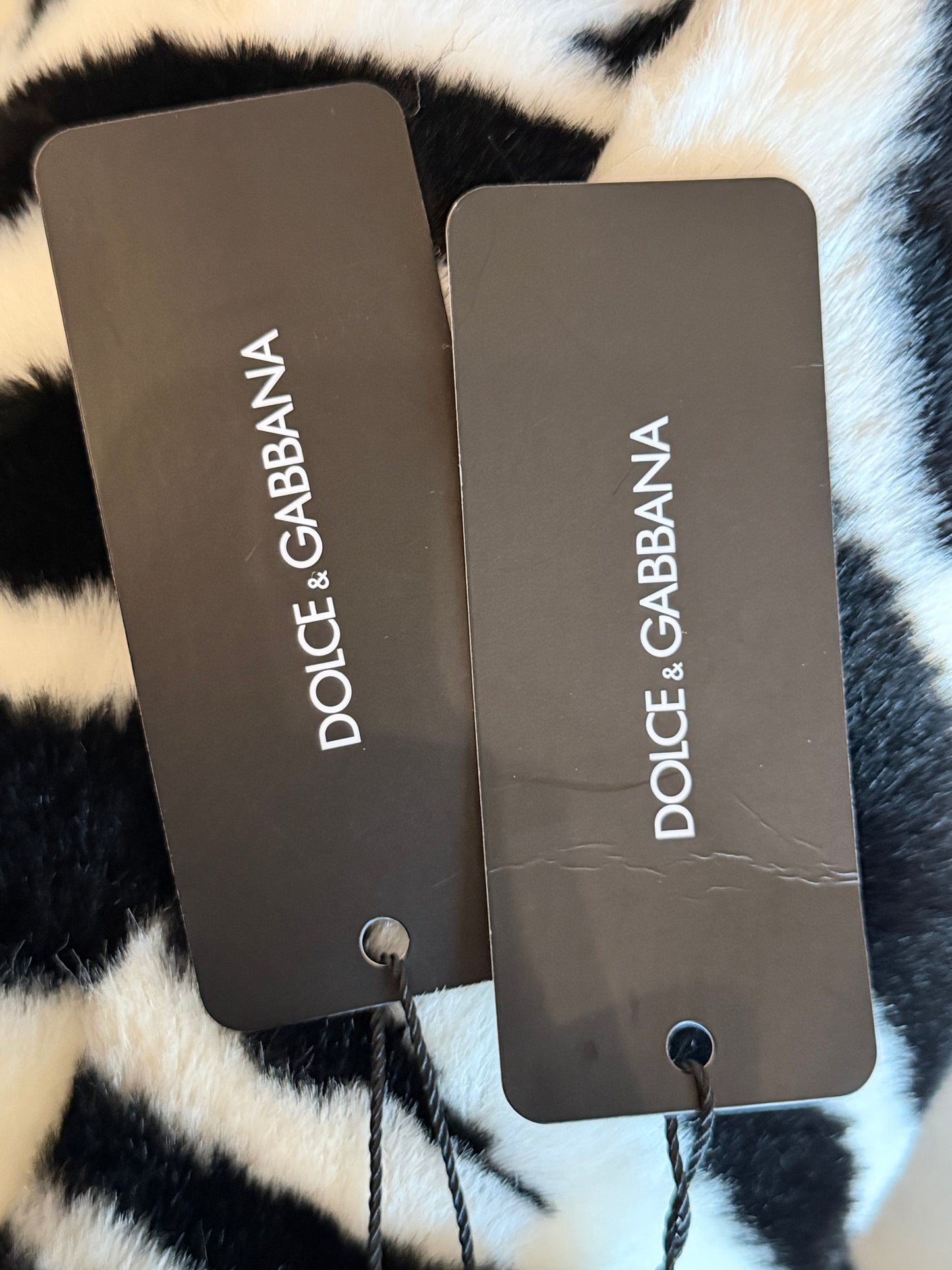 DOLCE GABANNA AW2017 ZEBRA BACKPACK