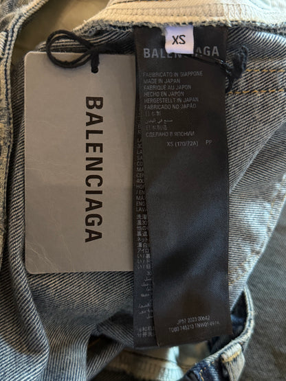 BALENCIAGA SS2023 MUD SHOW SKATER JEANS