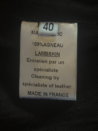 BALMAIN FW2009 'MICHAEL JACKSON' LEATHER BLAZER