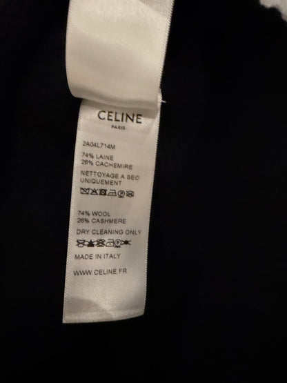 CELINE SS2021 DANCING KID RUNWAY OVERSIZED MOUTH SWEATER