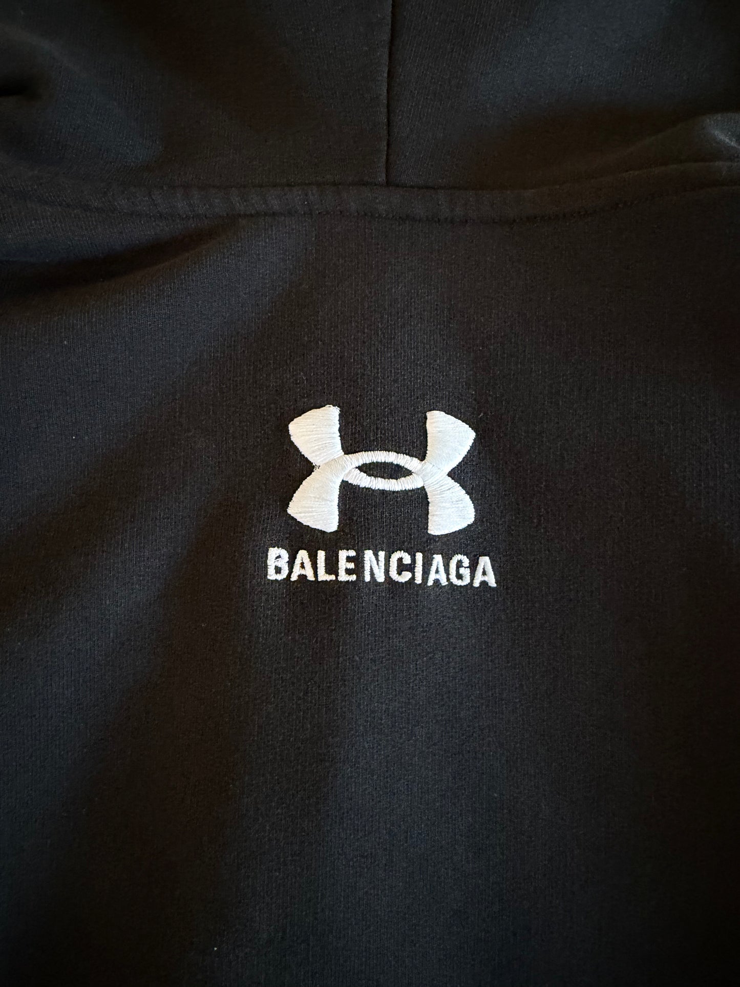 BALENCIAGA X UNDER ARMOUR ZIP UP HOODIE
