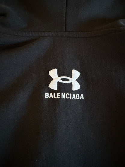 BALENCIAGA X UNDER ARMOUR ZIP UP HOODIE