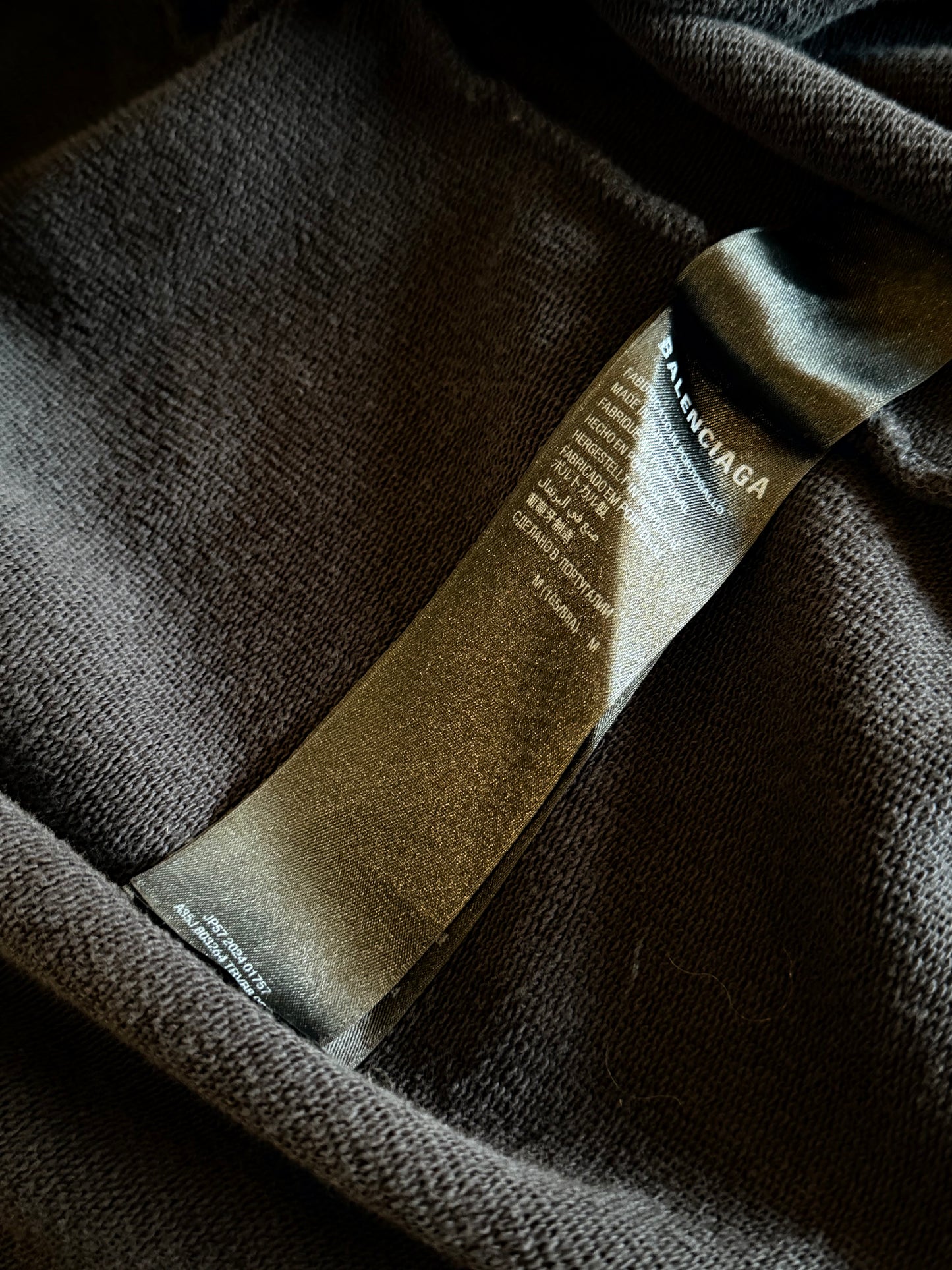 BALENCIAGA X UNDER ARMOUR ZIP UP HOODIE