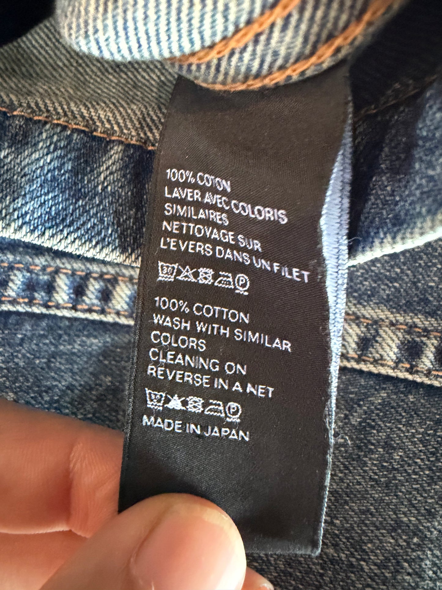 CELINE SS2020 DENIM WORKER JACKET