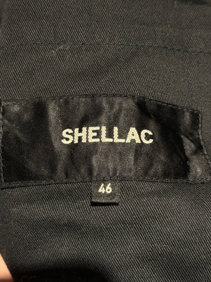 SHELLAC COWHIDE BIKER LEATHER JACKET