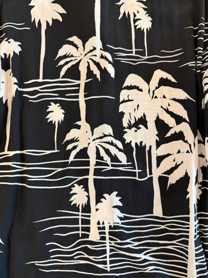 CELINE SS2021 PALM TREE BUTTON UP