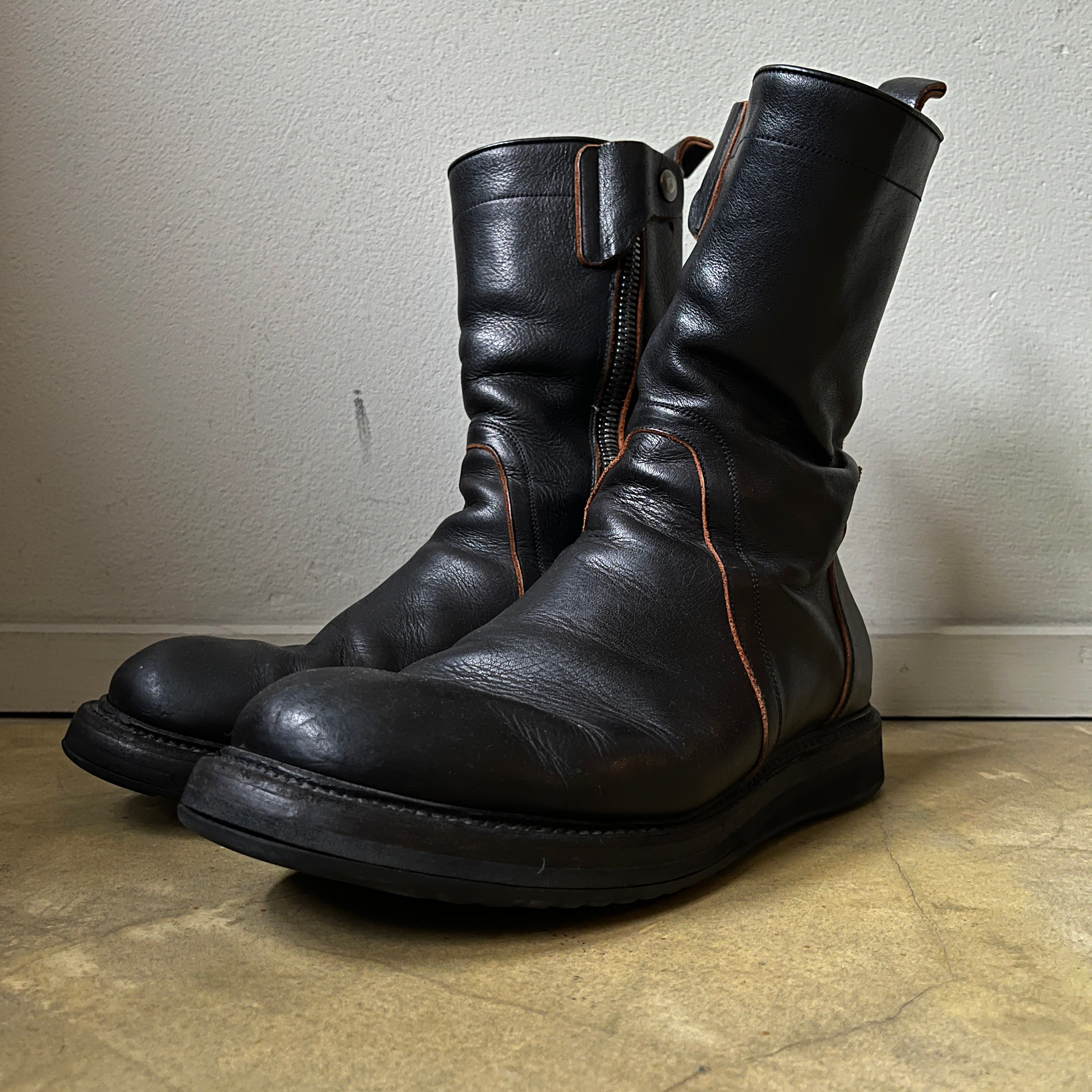 RICK OWENS FW19 LARRY CREEPER BOOT