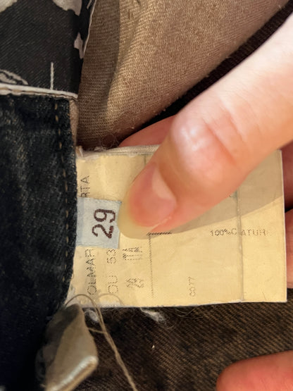 RICK OWENS AW2007 " EXPLODER" DETROIT CUT DENIM