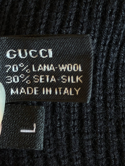 GUCCI CLASSIC STRIPED KNIT BEANIE
