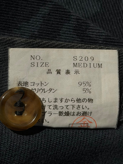 UNDERCOVER AW2001  " D.A.V.F" GREY SKULL PANTS