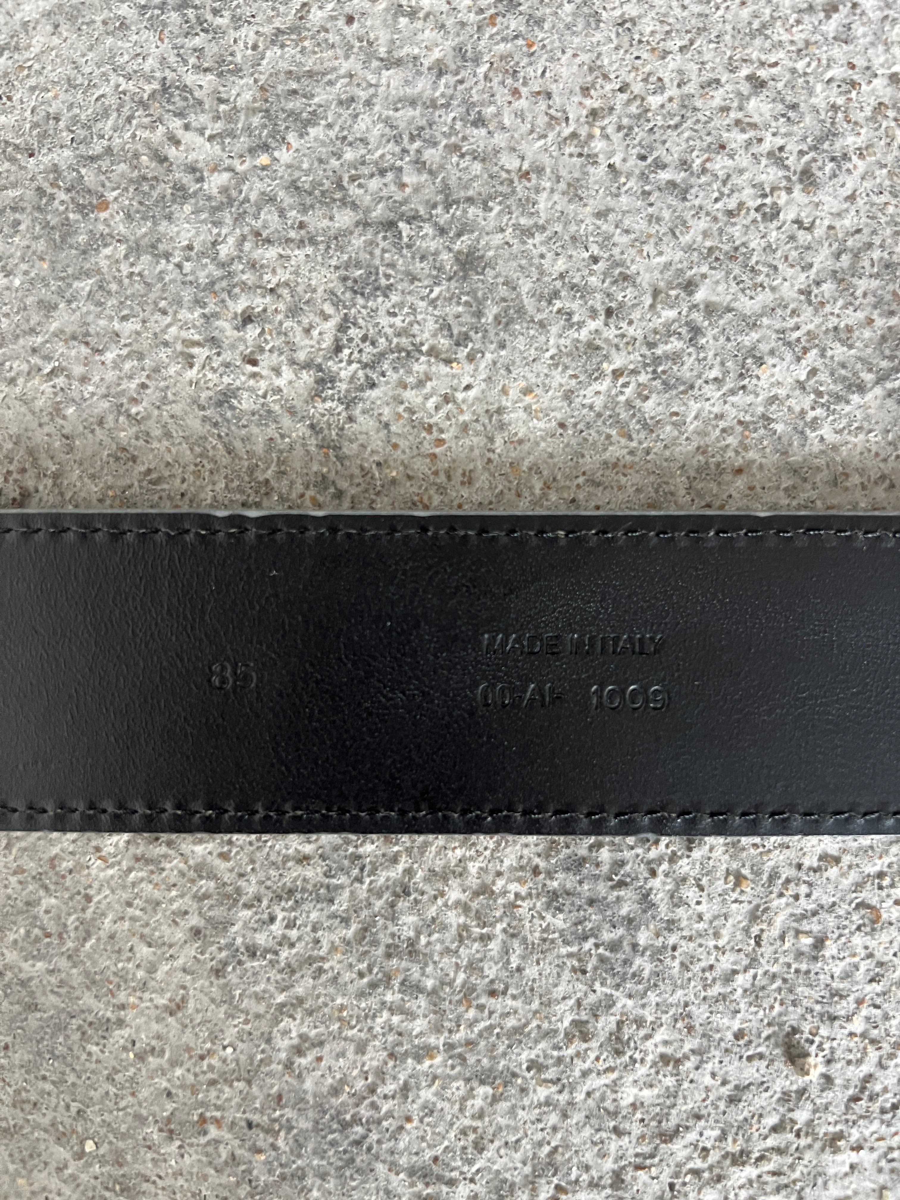 DIOR HOMME SS2005 BROWN SUEDE D-POINT BELT – glam archive
