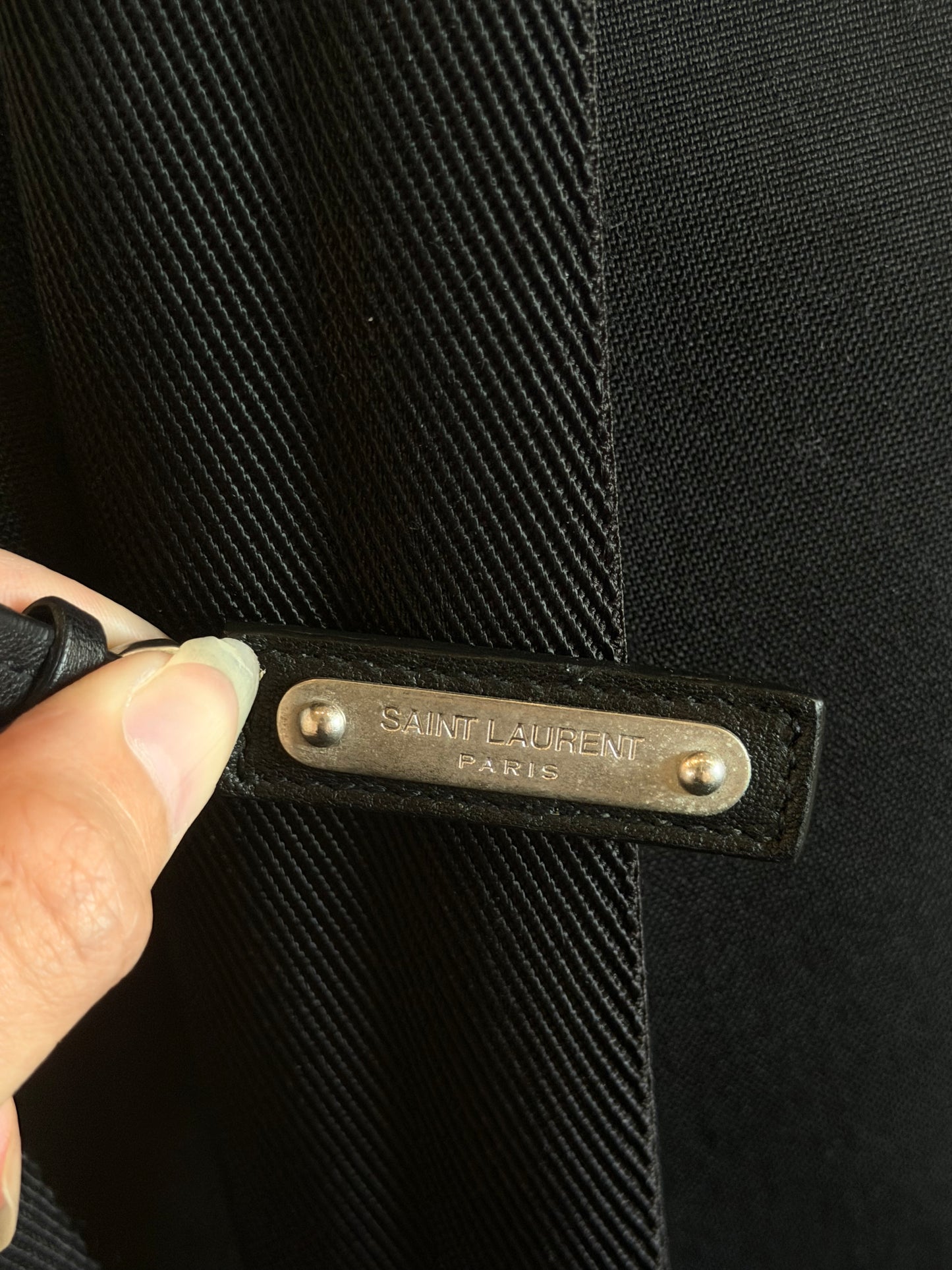 SAINT LAURENT SS2016 LEATHER FRINGE BACKPACK