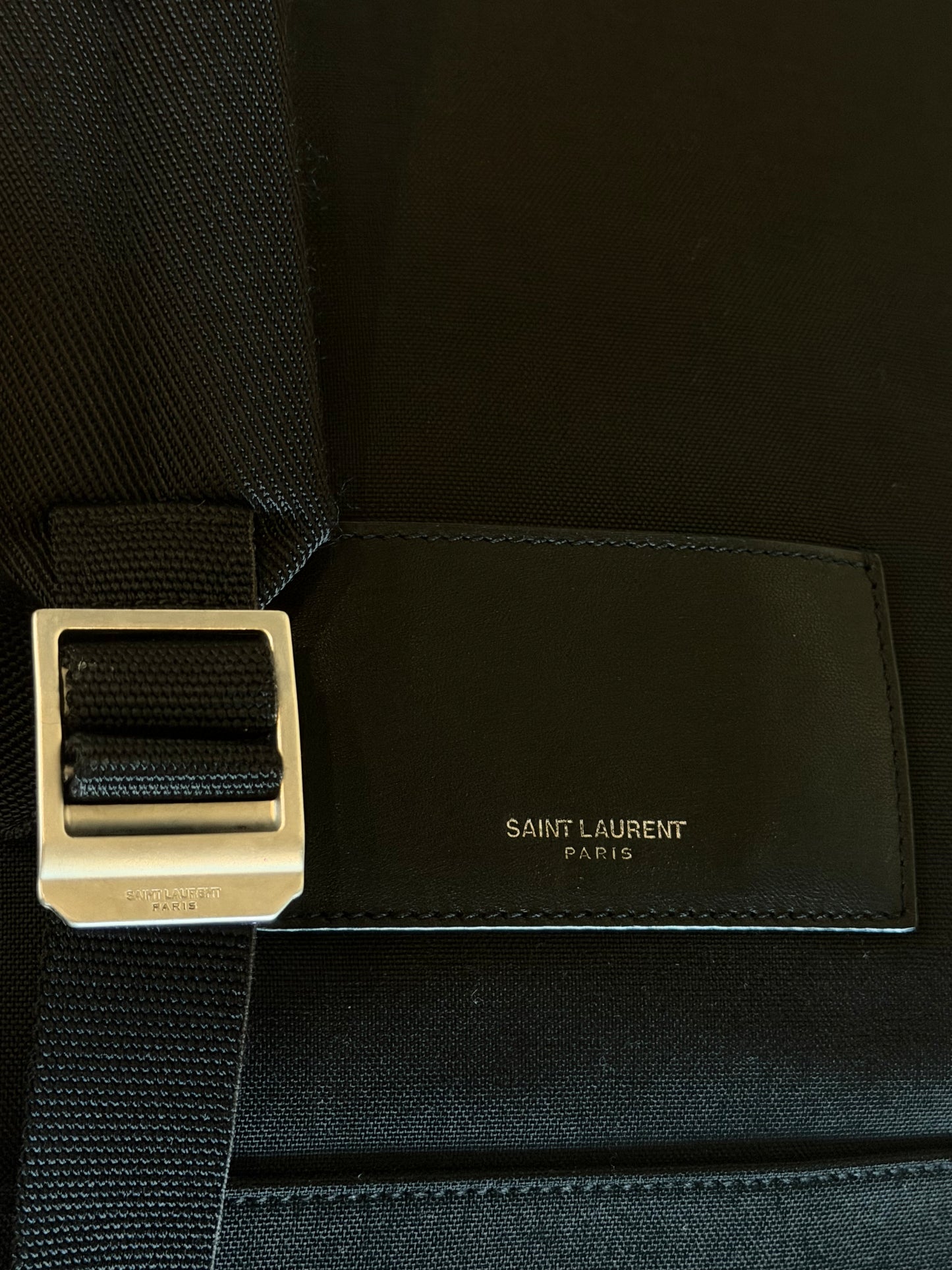 SAINT LAURENT SS2016 LEATHER FRINGE BACKPACK