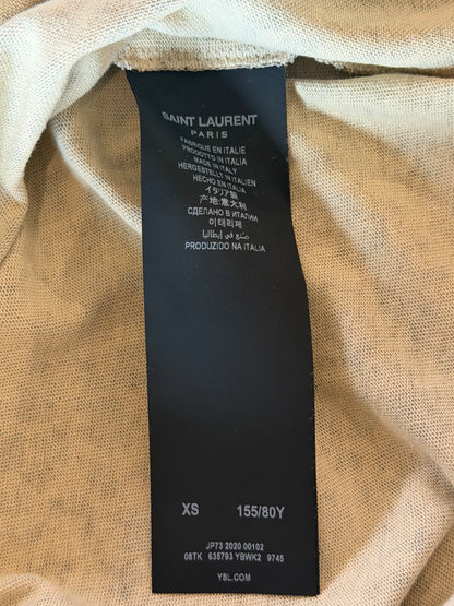 SAINT LAURENT FW2020 ANIMALIER CHEETAH TEE