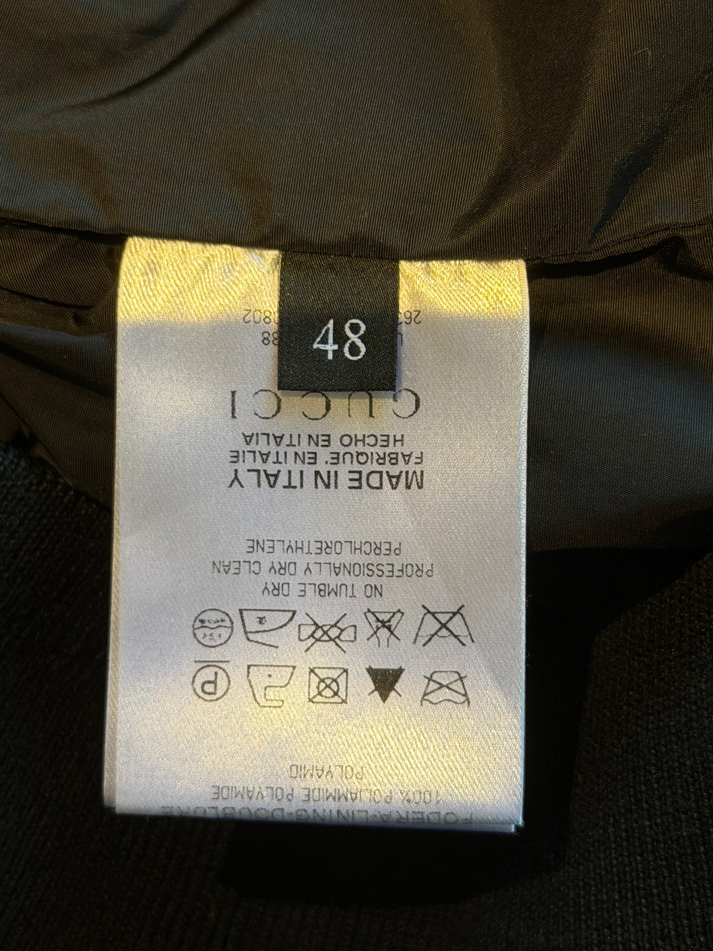 GUCCI SS2011 DIAMANTE MONOGRAM NYLON LIGHT JACKET