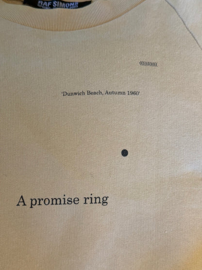 RAF SIMONS SS2005 ' A PROMISE RING' SWEATER