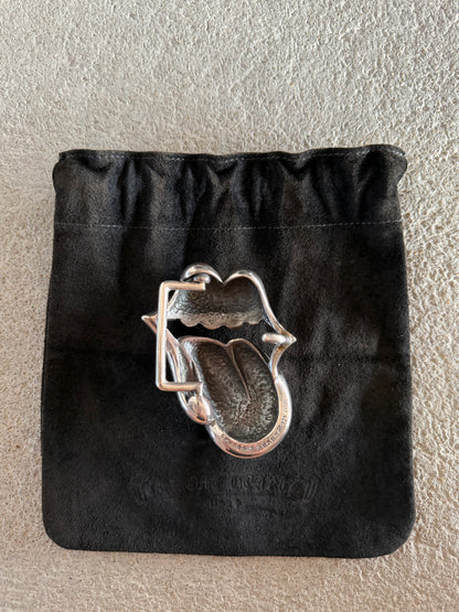 CHROME HEARTS ROLLING STONES BELT BUCKLE
