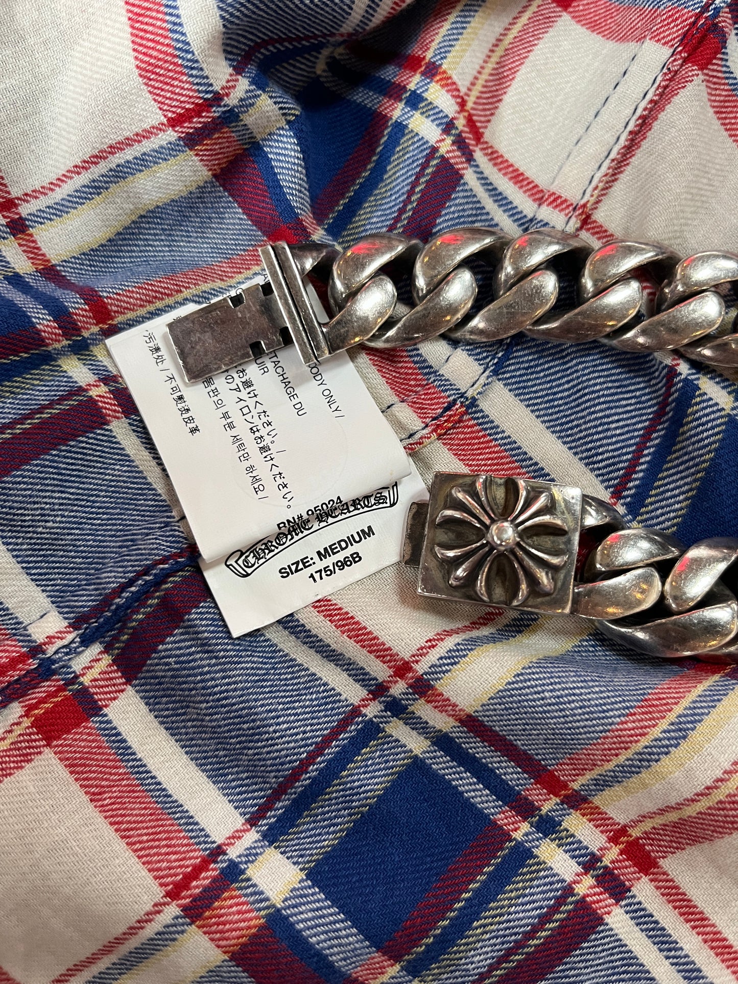 CHROME HEARTS 4 STAR PATCH FLANNEL