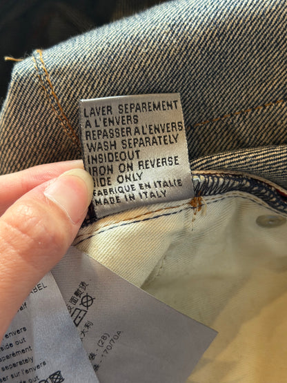 DIOR HOMME SS2011 DISTRESSED DENIM
