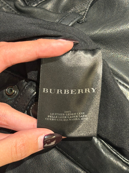 BURBERRY PRORSUM SS2011 RUNWAY LEATHER BIKER PANTS