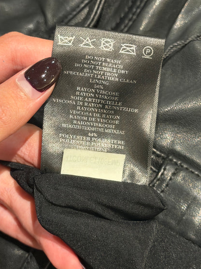 BURBERRY PRORSUM SS2011 RUNWAY LEATHER BIKER PANTS