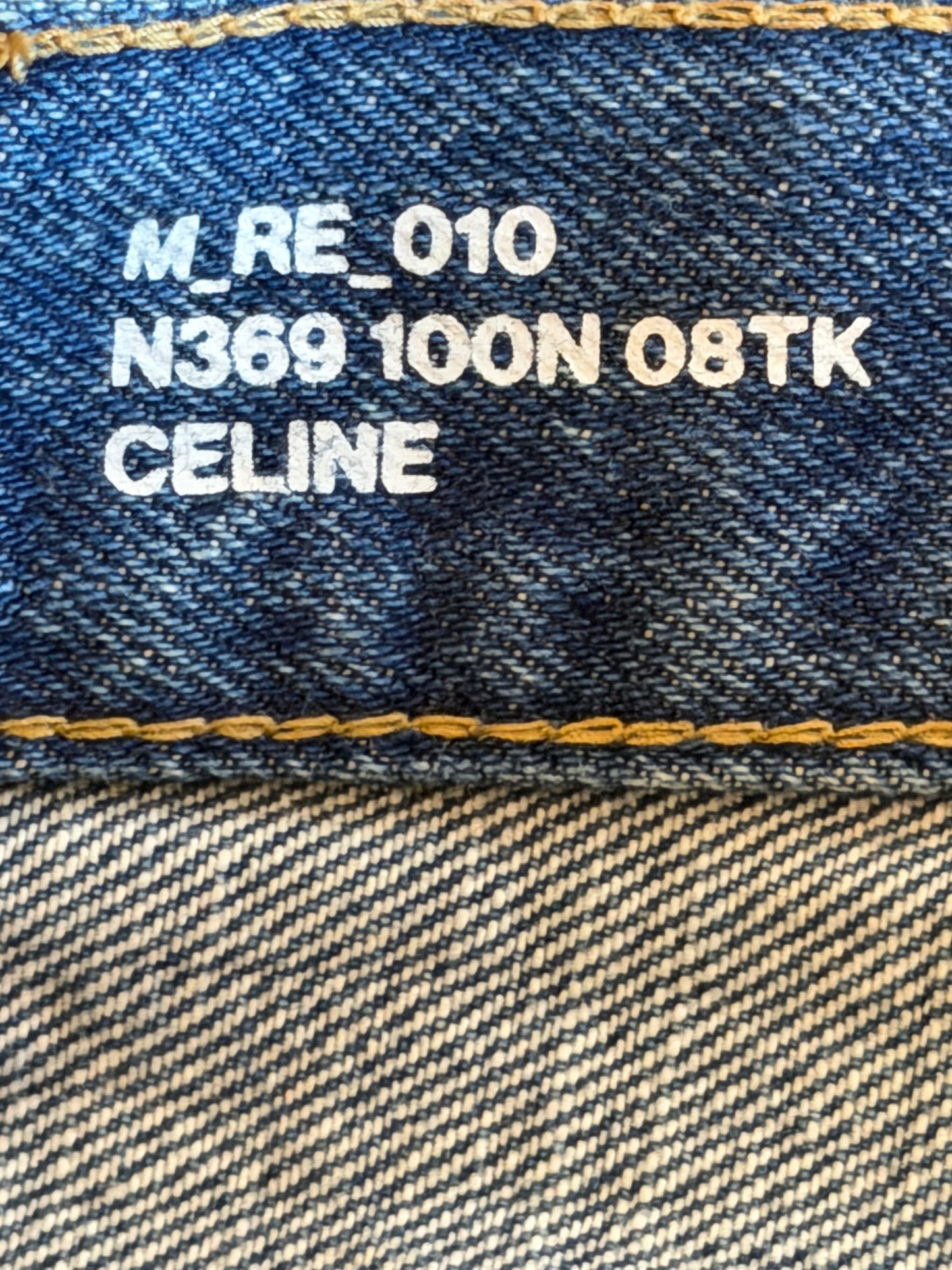CELINE KURT STRAIGHT LEGGED JEANS