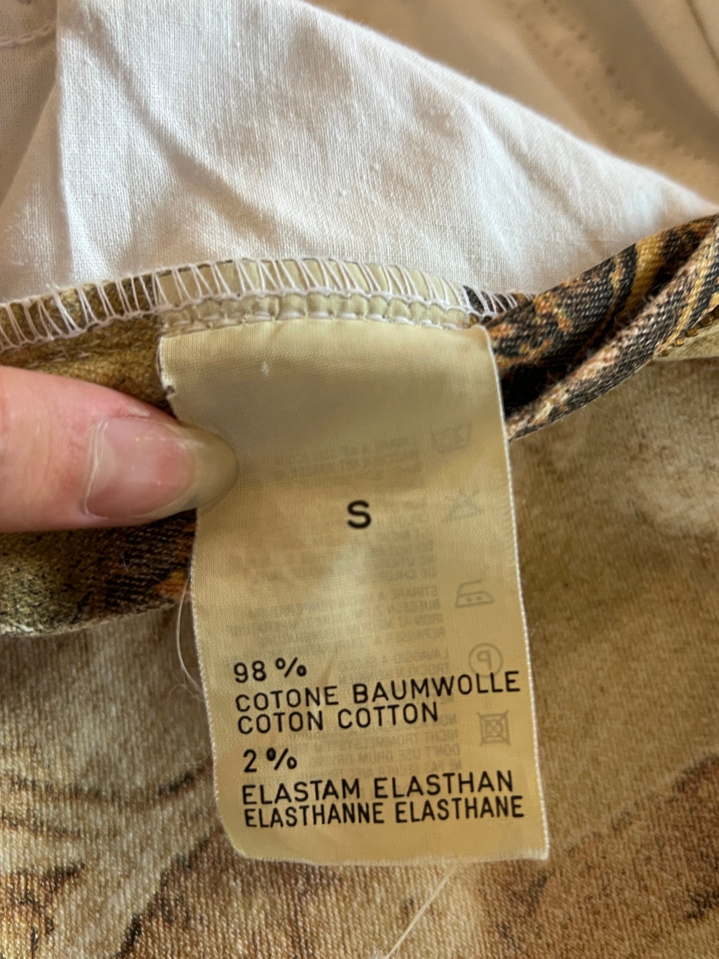 ROBERTO CAVALLI FW1994 RUNWAY RENAISSANCE JEANS